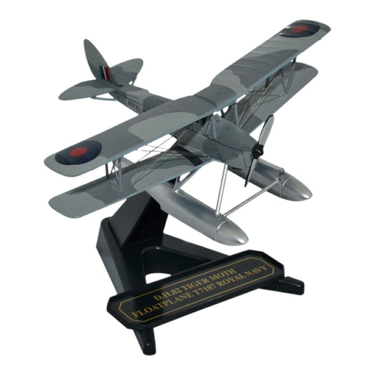 イギリス海軍 Royal Navy デ・ハビランド DH82 タイガーモス 水上機型 / Oxford Aviation 1/72 飛行機模型 ミリタリー