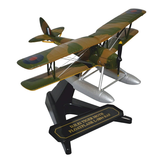 イギリス空軍 RAF デ・ハビランド DH82 タイガーモス 水上機型 / Oxford Aviation 1/72 飛行機模型 ミリタリー
