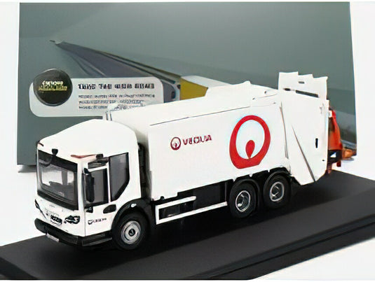 DENNIS - EAGLE TRUCK OLYMPUS VEOLIA RACCOLTA RIFIUTI URBANI 3-ASSI 2020 - WHITE/OXFORD-MODELS 1/76ミニカー