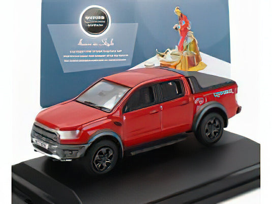 FORD USA - RANGER RAPTOR PICK-UP DOUBLE CABINE 2019 - RED/OXFORD-MODELS 1/76ミニカー