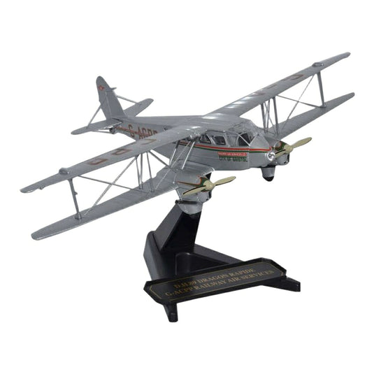 レイルウェイ・エア・サービス Railway Air Services デ・ハビランド DH.89 ドラゴン・ラピード DH Dragon Rapide G-ACPP / Oxford 1/72 飛行機模型 旅客機