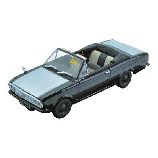 Fordフォード Cortinaコルチナ Mk2 クレイフォード コンバーチブル ブラック/シルバー / OXFORD 1/43 ミニカー