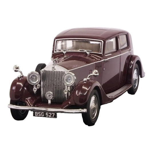Rolls Royceロールスロイス 25/30 Thrupp-Maberley バーガンディ / OXFORD 1/43 ミニカー