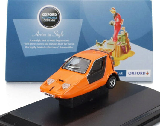 RELIANTリライアント ボンドバグ 700 ES 1978 オレンジ TV SERIES - 007 JAMES BOND / oxford 1/76 ミニカー