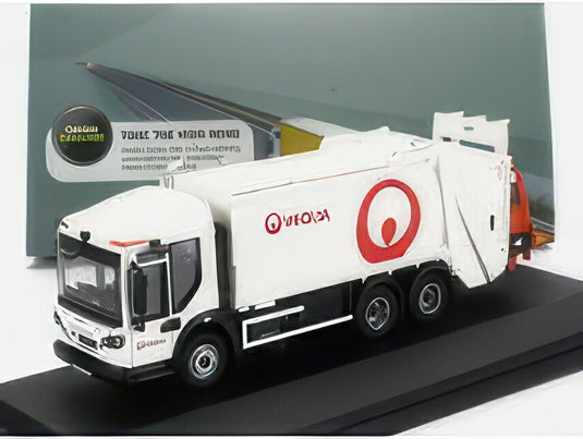 DENNIS EAGLE TRUCK OLYMPUS VEOLIA RACCOLTA RIFIUTI URBANI 3ASSI 2020 WHITE/OXFORD-MODELS 1/76ミニカー