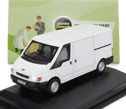 FORD ENGLANDフォードイングランド トランジット MKIV バン 1986 ホワイト / oxford 1/76 ミニカー