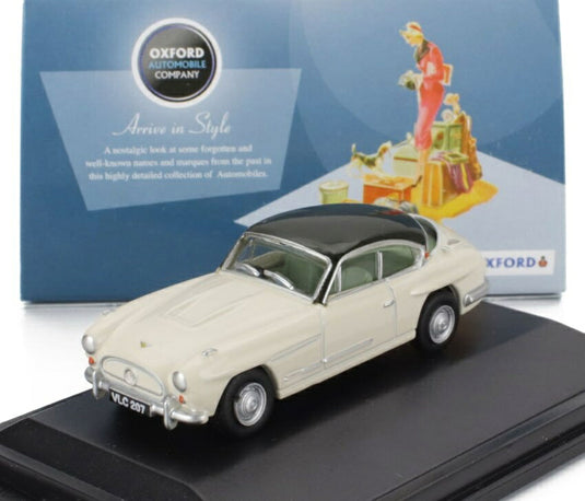 JENSENジェンセン 541R 1957 クリーム ブラック / oxford 1/76 ミニカー