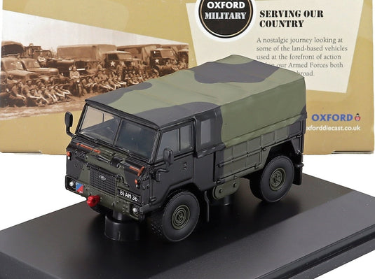 【予約】 LAND ROVERランドローバー TRUCKトラック TELONATO 2 ASSI FORWARD CONTRO RAF 1980 ミリタリーグリーン / oxford 1/76 ミリタリー
