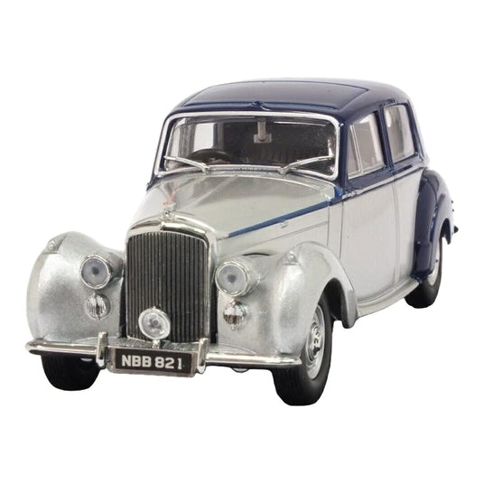 Bentleyベントレー MkVI 1946 シルバー/ブルー / OXFORD 1/43 ミニカー