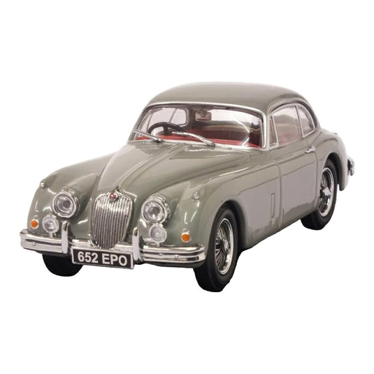 Jaguarジャガー XK150 フィックスドヘッドクーペ 1957 ミストグレー / OXFORD 1/43 ミニカー