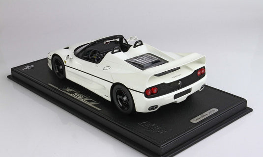 Ferrari F50 Coupe 1995 Spider VersionBianco Avus Ruote Race/BBR 1/18ミニカー