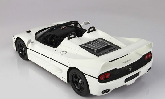 Ferrari F50 Coupe 1995 Spider VersionBianco Avus Ruote Race/BBR 1/18ミニカー