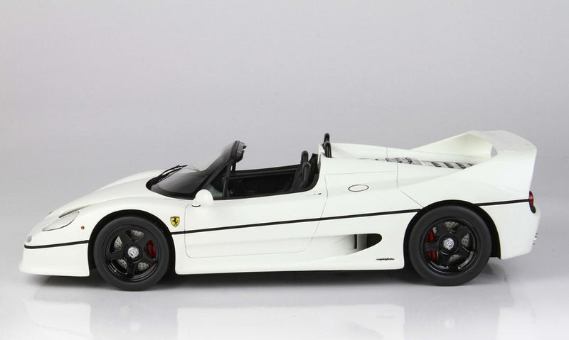 ギャラリービューアに画像をロードする, Ferrari F50 Coupe 1995 Spider VersionBianco Avus Ruote Race/BBR 1/18ミニカー

