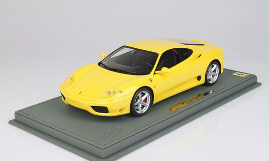 Ferrari 360 Modena - Manual Gear TransmissionGiallo Modena/BBR 1/18ミニカー
