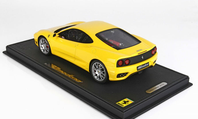 Ferrari 360 Modena 1999 Giallo Modena 322/BBR 1/18ミニカー