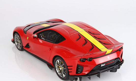 Ferrari 812 Competizione 2021Rosso Corsa 322/BBR 1/18ミニカー