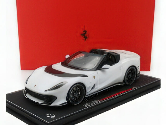 FERRARI  812 COMPETIZIONE A SPIDER 2022 BIANCO ONDA MARINA  MATT WHITE/BBR 1/18ミニカー