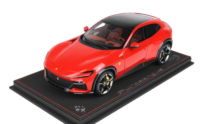 Ferrari Purosangue Tetto PanoramicoRosso Corsa 322/BBR 1/18ミニカー