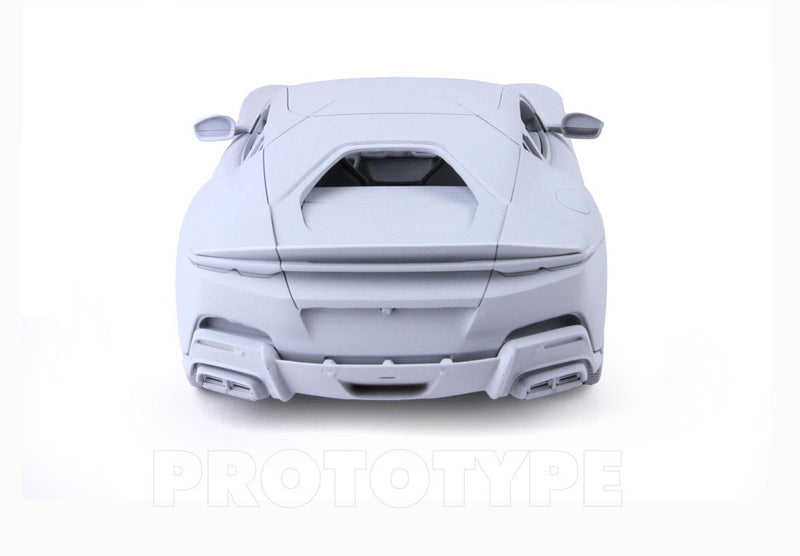 ギャラリービューアに画像をロードする, 【予約】2025年発売予定FERRARI 12 CILINDRI COUPE V12 830cv 2024 ROSSO F 1 2007 RED MET/BBR 1/18ミニカー 48台限定
