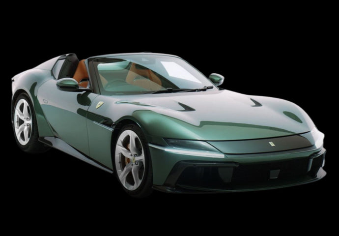 【予約】2025年発売予定FERRARI 12 CILINDRI V12 830cv SPIDER OPEN 2024 VERDE TOSCANA GREEN/BBR 1/18ミニカー 112台限定