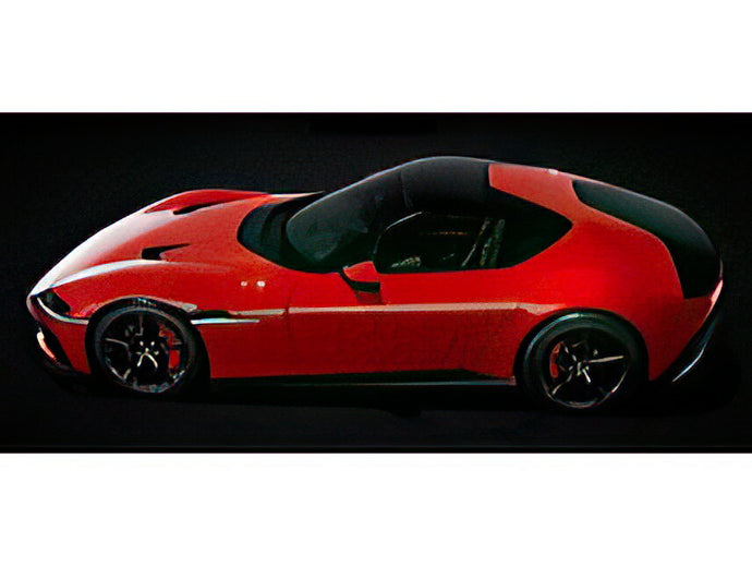 【予約】2025年発売予定FERRARI 12 CILINDRI V12 830cv PANORAMIC ROOF 2024 GLOSSY BLACK RIMS ROSSO CORSA RED/BBR 1/18ミニカー 48台限定