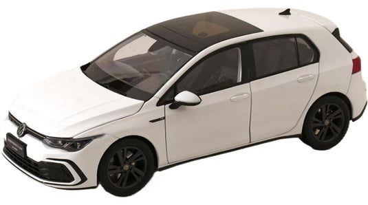 VWフォルクスワーゲン Golfゴルフ 8 RLine Rライン 2020 ホワイト / Paudi 1/18 ミニカー