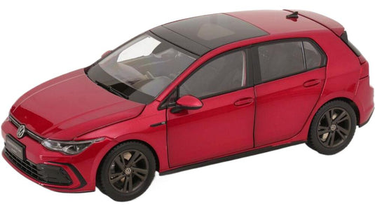 VWフォルクスワーゲン Golfゴルフ 8 R Line Rライン 2020 レッドメタリック / Paudi 1/18 ミニカー