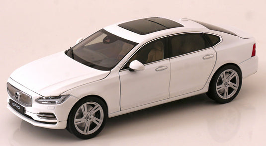 Volvoボルボ S90 2016 ホワイト / Paudi 1/18 ミニカー
