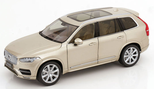 Volvoボルボ XC90 2015 ライトゴールド / Paudi 1/18 ミニカー