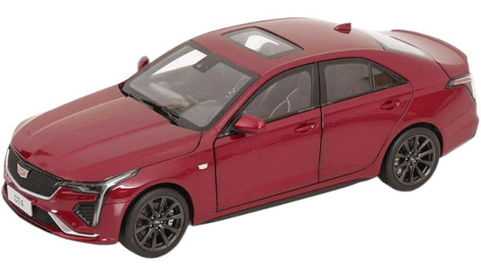 Cadillacキャデラック CT4 2021 レッドメタリック / Paudi 1/18 ミニカー