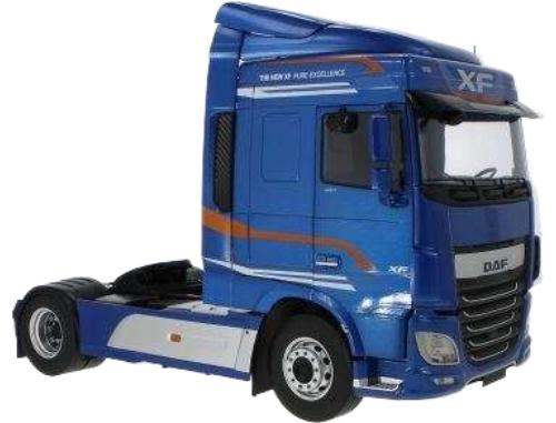 DAF XF Space Cab 2018 メタリックブルー トラック / Premium ClassiXXs 1/18 建設機械模型 工事車両