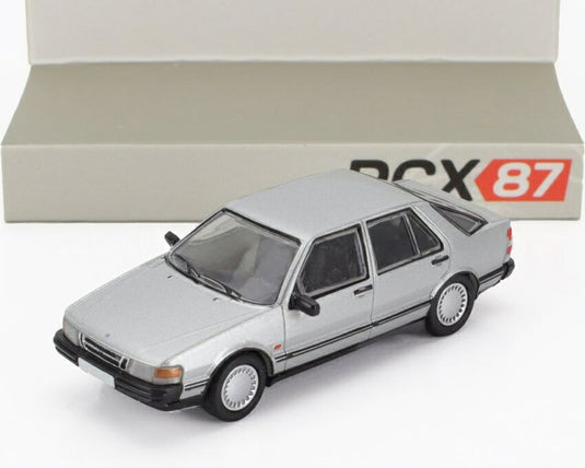 SAABサーブ 9000 CC 1985 シルバー / PREMIUM CLASSIXXS 1/87 ミニカー
