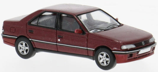 【予約】2026年発売予定PEUGEOTプジョー 405 1987 DARK RED / PREMIUM CLASSIXXS 1/87 ミニカー