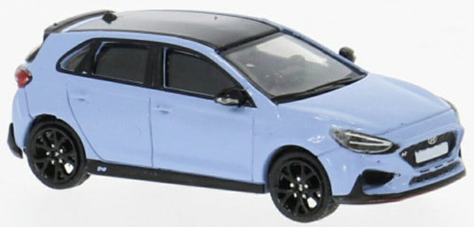 【予約】2026年発売予定HYUNDAIヒョンデ i30 N 2021 LIGHT BLUE BLACK / PREMIUM CLASSIXXS 1/87 ミニカー