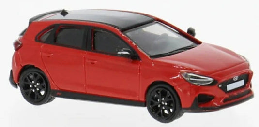【予約】2026年発売予定HYUNDAIヒョンデ i30 N 2021 DARK RED / PREMIUM CLASSIXXS 1/87 ミニカー