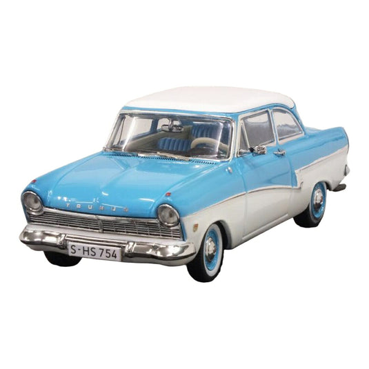 Fordフォード Taunusタウヌス 17M 1957 ライトブルー/ホワイト / Premium Collectibles 1/43 ミニカー