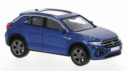 VWフォルクスワーゲン T-Roc 2022 Metallic Dark Blue / PCX87 1/87 模型