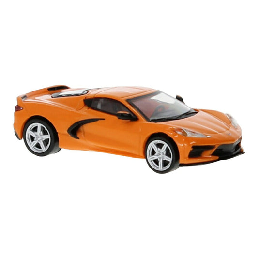 Chevroletシボレー Corvette C8 2020 Orangeオレンジ / PCX87 1/87 模型