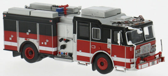 Seagrave Attacker Fire Truck 2013 Red and Black / PCX87 1/87 模型