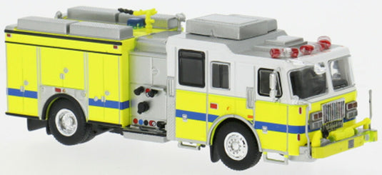 Seagrave Attacker Fire Truck 2013 Yellow and Wh / PCX87 1/87 模型
