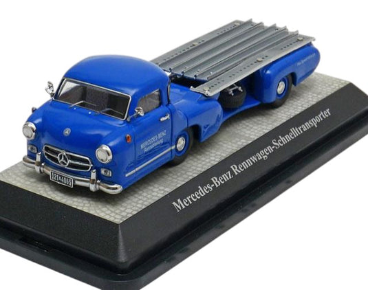 Mercedesメルセデス Renntransporterレン トランスポーター 1954 1955 ブルー / Premium Classixxs 1/43 トラック ミニカー 模型