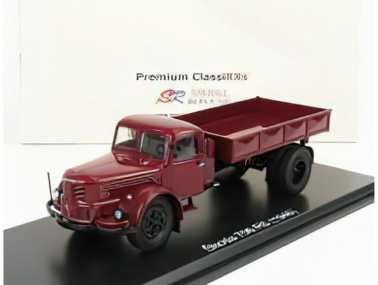 SKODA 706R TRUCK 2-ASSI 1946 BORDEAUX/PREMIUM CLASSIXXS 1/43ミニカー