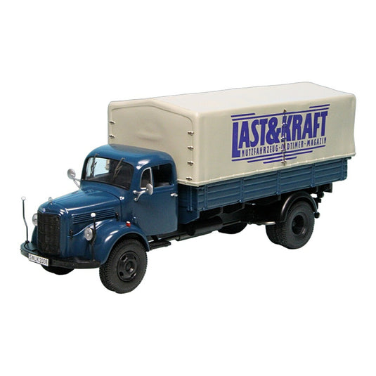 Mercedes Benzメルセデスベンツ L3500 プラットフォーム/ターポリン Last & Kraft 100台限定 / Premium ClassiXXs 1/43 ミニ