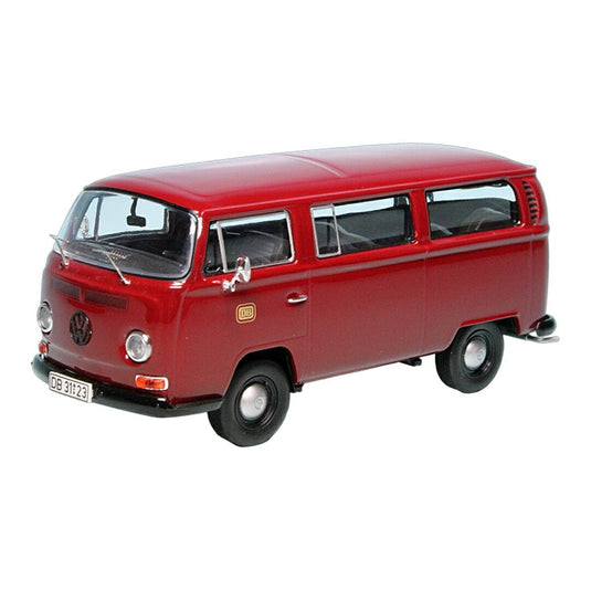 VWフォルクスワーゲン T2a Bus Deutsche Bundesbahn レッド 500台限定 / Premium ClassiXXs 1/43 ミニカー
