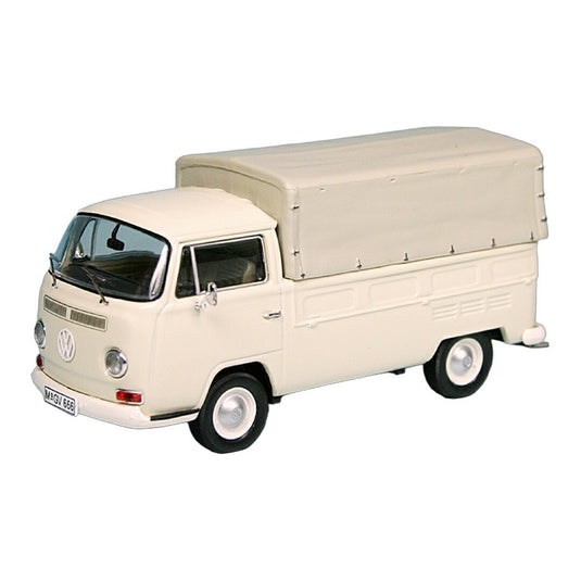 VWフォルクスワーゲン T2a プラットフォーム/ターポリン ベージュ 1000台限定 / Premium ClassiXXs 1/43 ミニカー