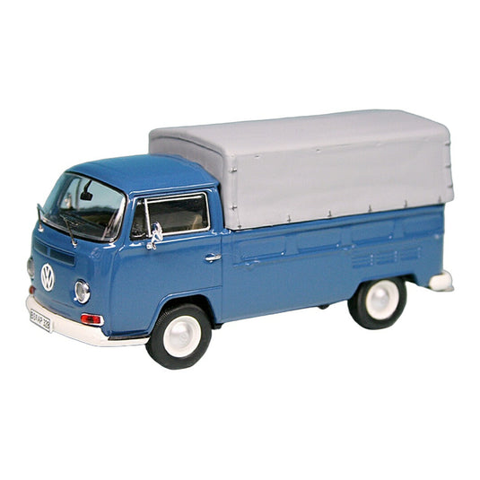 VWフォルクスワーゲン T2a プラットフォーム 幌付き ブルー 1000台限定 / Premium ClassiXXs 1/43 ミニカー