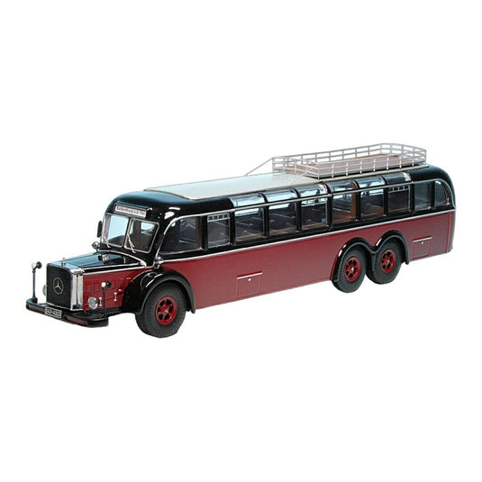 Mercedes Benzメルセデスベンツ O 10000 トラベリングバス ブラック/レッド 1000台限定 / Premium ClassiXXs 1/43 ミニカー