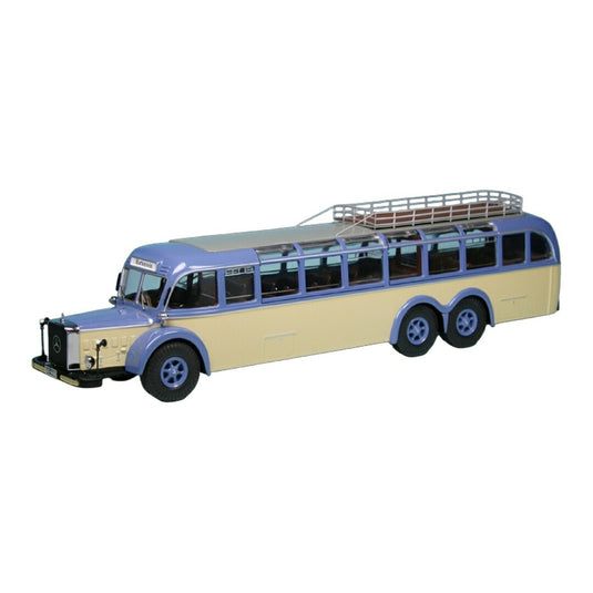Mercedes Benzメルセデスベンツ O 10000 トラベリングバス ブルー/クリーム 750台限定 / Premium ClassiXXs 1/43 ミニカー