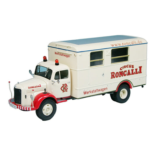 Mercedes Benzメルセデスベンツ L3500 ボックスタイプ Circus Roncalli 500台限定 / Premium ClassiXXs 1/43 ミニカー
