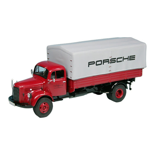 Mercedes Benzメルセデスベンツ L3500 プラットフォーム ターポリン Porscheポルシェ Renndienst レッド 1000台限定 / Premium Cl
